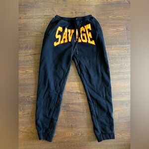 SAVAGE Fashion Nova Sweatpants Size M